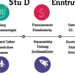 Description: A graphic depicting the different sources of funding available for startups.