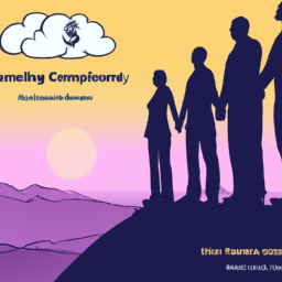 description: an image of a diverse group of people standing on top of a mountain, holding hands and looking out at a beautiful sunset. the image represents the long-term financial security that can be achieved through safe investment options.