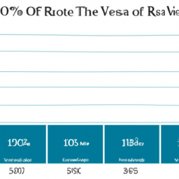 A graph illustrating the future value of a $1,000 investment over 15 years at a 5% rate of return.