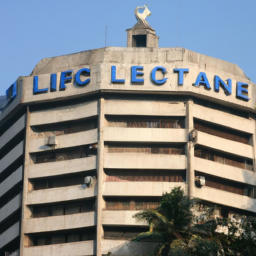 An image of the Life Insurance Corporation of India (LIC) building in Mumbai, India