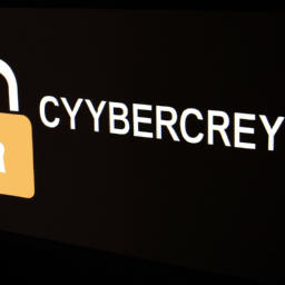description: an anonymous image depicting a computer screen with a locked padlock symbol representing cybersecurity breach.