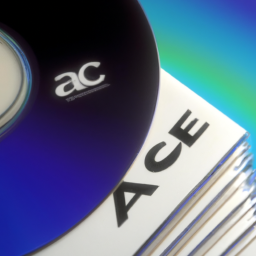 Description: A close-up of a CD disc with the Ace of Base logo on it, surrounded by various other discs.