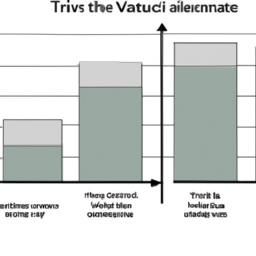 Description: A graph showing the change in value of an investment over time.