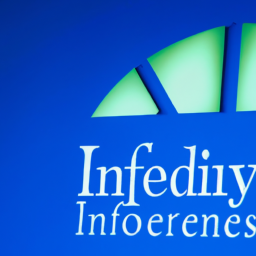 Description: An image of the Fidelity Investments logo on a blue background.