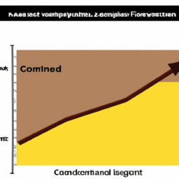 Description: A graph showing the effect of compound interest on a loan or savings account.