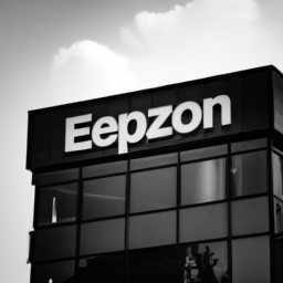Description: A black and white image of a building with the words "Zen Corporation Group Plc" written on it.