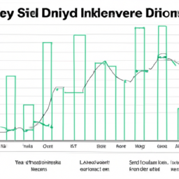 Description: A graph showing the performance of a selection of dividend stocks over time.