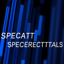 description: a generic image of a stock market ticker tape, with the words "speculative investments" in bold letters at the top. the ticker tape is scrolling rapidly, with numbers and symbols moving quickly across the screen. the background is a dark blue color, conveying the idea of financial markets and investment activity.
