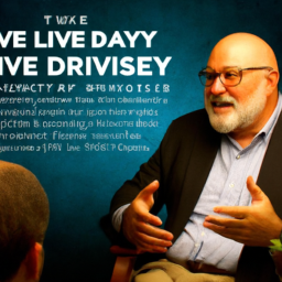 Description: An image of Dave Ramsey giving advice on finance and investing.