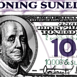 Description: Illustration of a US Savings Bond with a 100 dollar bill overlay.