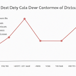 A graph showing the performance of an investment portfolio over time utilizing the DCA investing strategy.