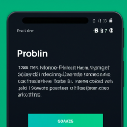 description: a screenshot of the robinhood app with a "processing error" message on the screen. the image is anonymous and does not feature any actual names or personal information.