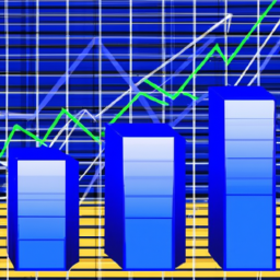 description: a graph with an upward trend, representing the growth of the stock market.