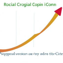description: a graph displaying the upward trend of roic over time, symbolizing the potential for high returns on invested capital.