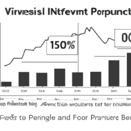 Description: A graph showing the performance of an investment portfolio over time
