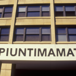description: an anonymous image of an office building with a sign that reads "putnam investments" in front of it.