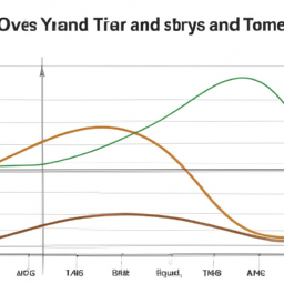description: an image depicting a graph of a yield curve, with the short-term bond yields marked higher than the long-term bond yields.