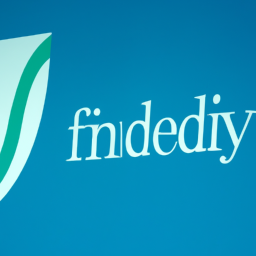 Description: Image of the Fidelity Investments logo in front of a blue and white background.
