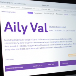 An image of the Ally Invest website, featuring the Ally logo and the words "Innovative Investment Platform"