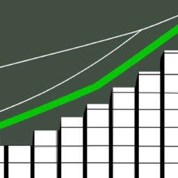 description: a generic image depicting a stock market graph with upward trends.