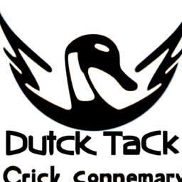 Description: The image is of the Duck Creek Technologies logo, a duck head and wings with the words "Duck Creek Technologies" written underneath.