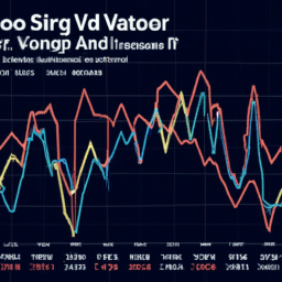 Description: Graph displaying the performance of the Vanguard S&P 500 ETF (VOO) over the past year.
