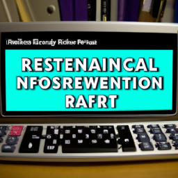 description: an image of a calculator with the words "retirement investment calculator" displayed on the screen.