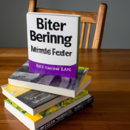 a stack of books on a wooden table, with one book on top that says 'investing for beginners' in bold letters.