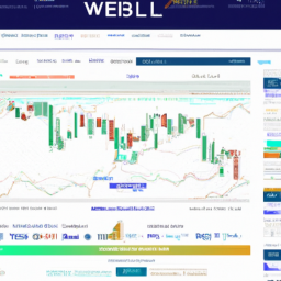 a screenshot of the webull trading platform, showing real-time market data, customizable charts, and technical analysis indicators.