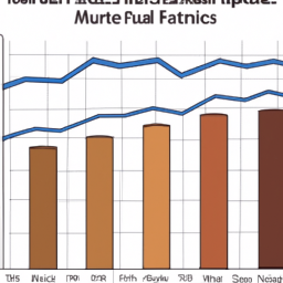 Description: A graph showing the performance of mutual funds over time.