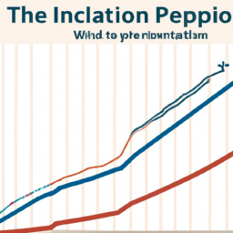 Description: A graph showing the changing rate of inflation over time.